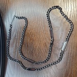 Black Chain Necklace